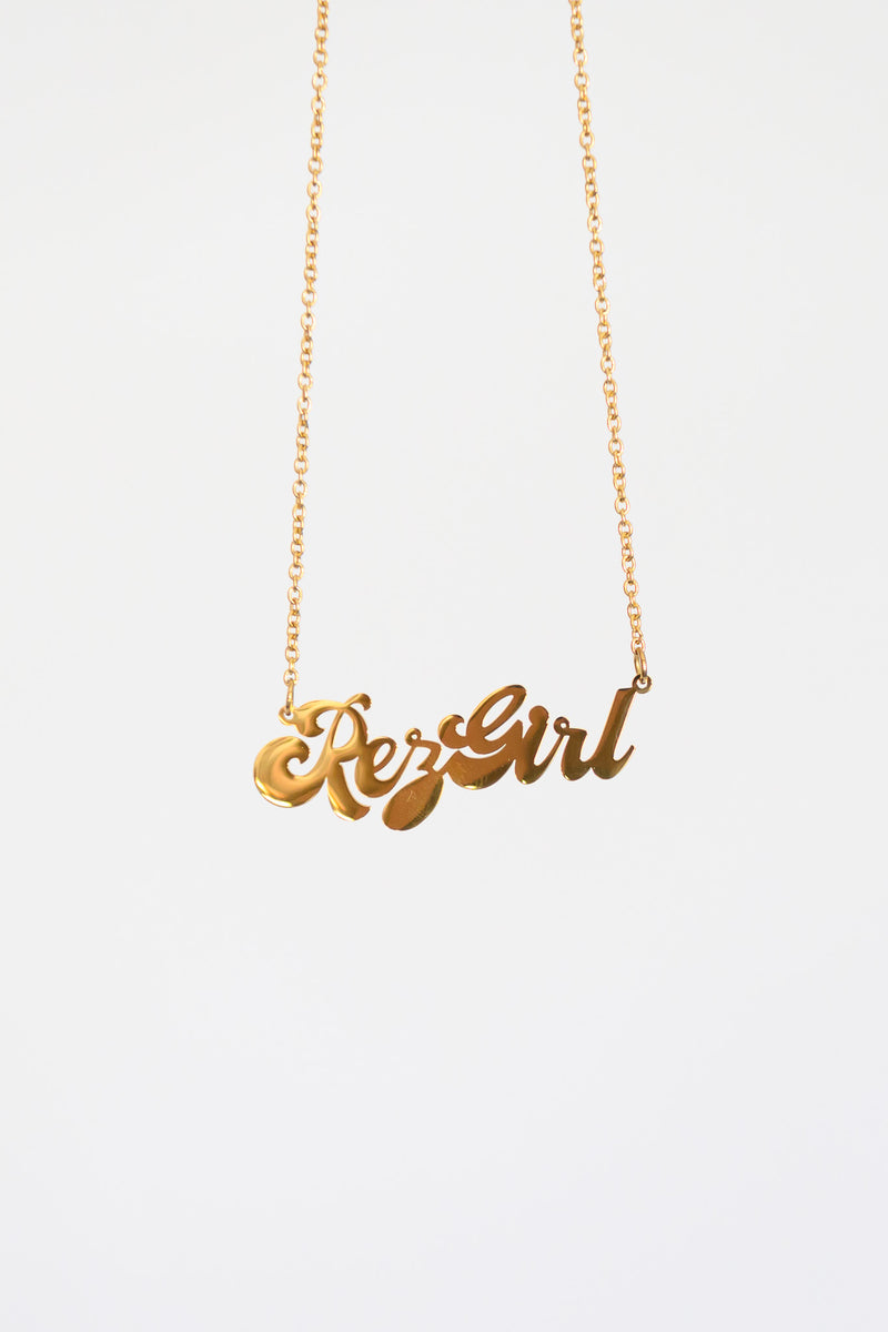 "Rez Girl" Necklace