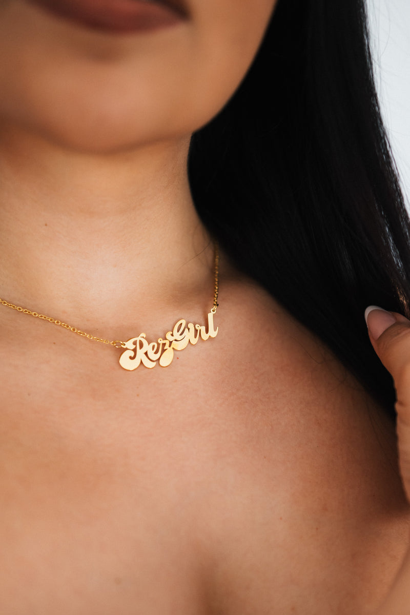 "Rez Girl" Necklace