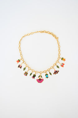 Floral Bloom Charm Bracelet