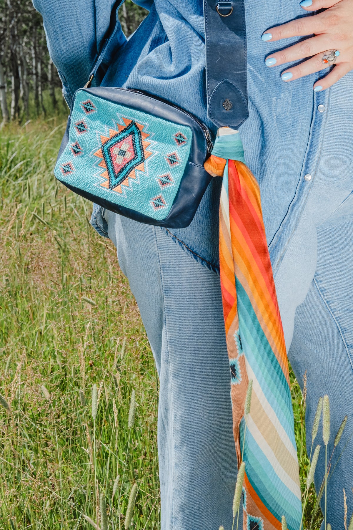 ★【新品】NUIT rebuild scarf purse★ nuit/rebuild scarf purse