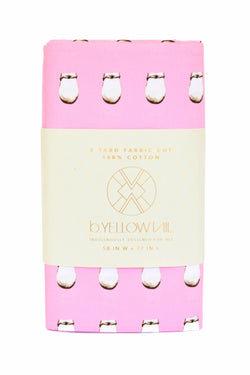 PRE-ORDER: Cotton Fabric - Elk Ivory Pink - B.YELLOWTAIL