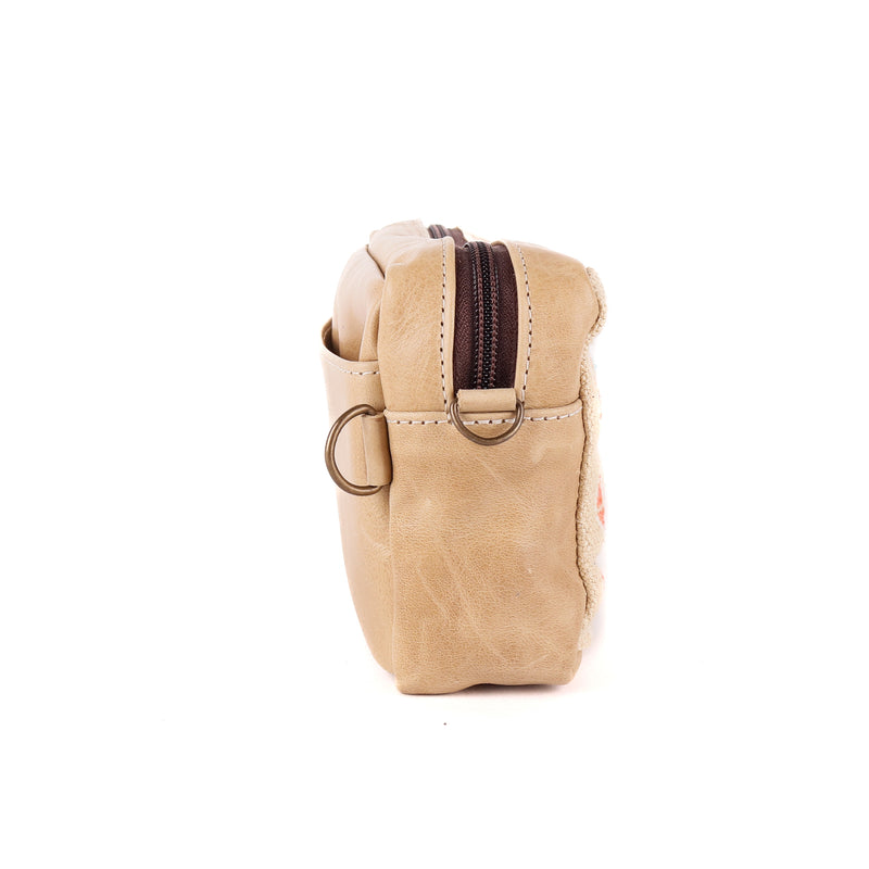 H&S Wander Crossbody - Tan Panel - Camel