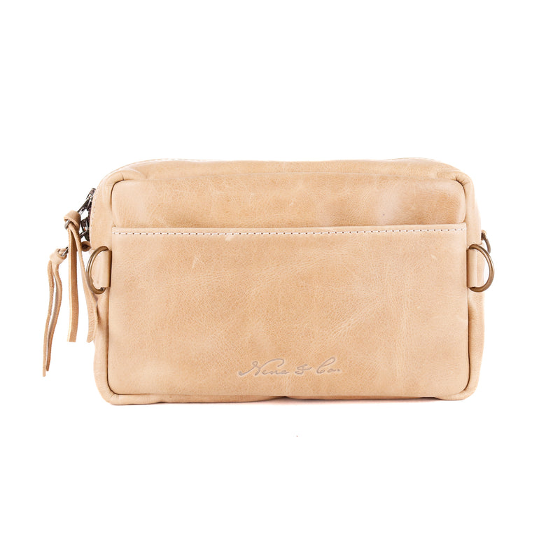 H&S Wander Crossbody - Tan Panel - Camel