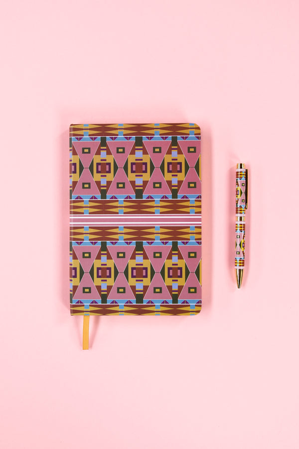 Resilience Stripes Journal + Pen Set - B.YELLOWTAIL