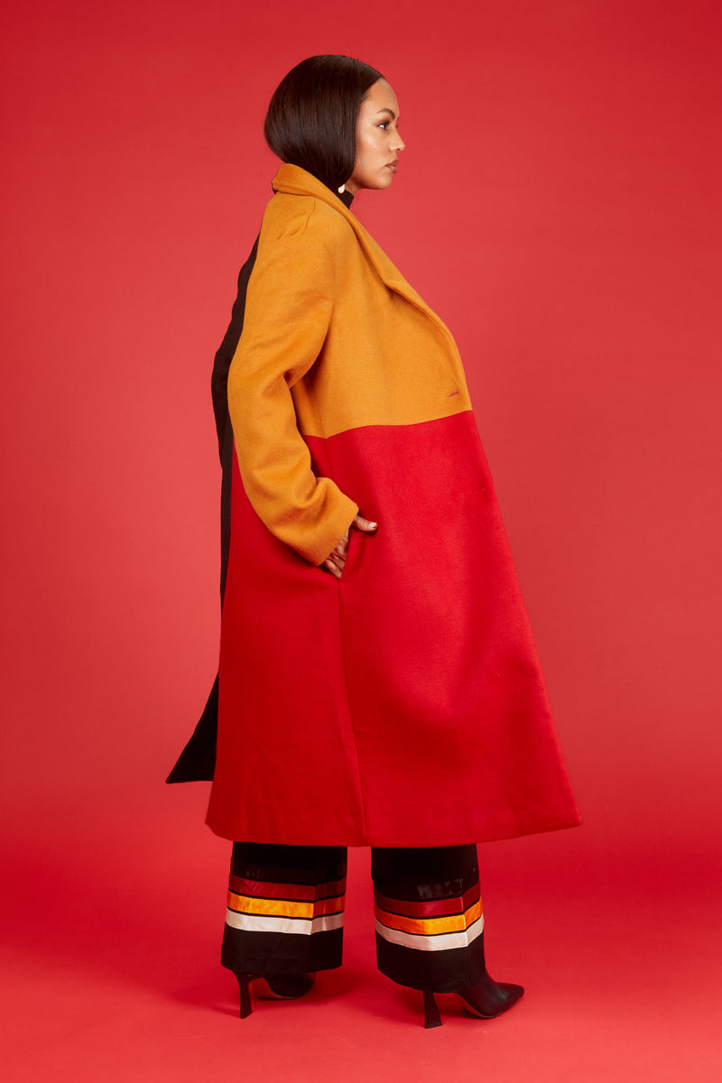 Pre-Order: Four Directions Wool Coat - B.YELLOWTAIL