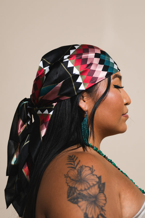 Indigenous Beauty Silk Scarf - B.YELLOWTAIL